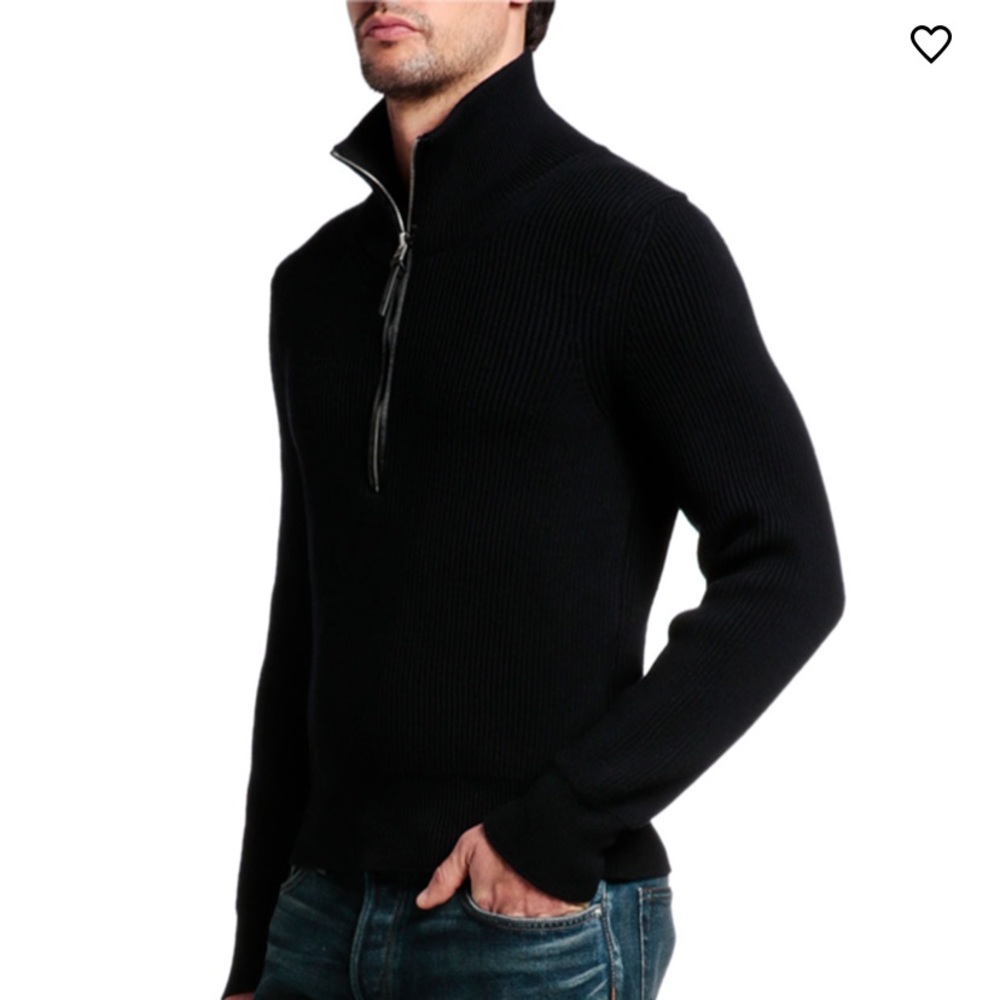 CALVIN KLEIN JEANS sweater zipper pocket 100% cotton